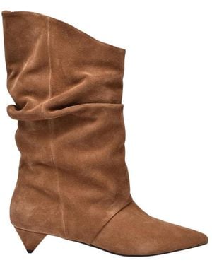 Alchimia Heeled Boots - Brown