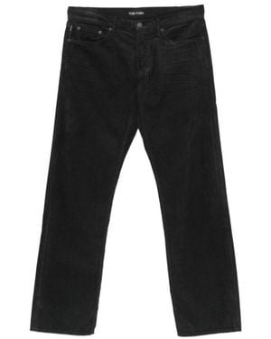 Tom Ford Straight Fit Jeans - Black
