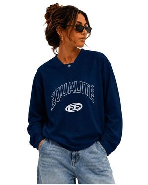 Equalite Long Sleeve Tops - Bleu