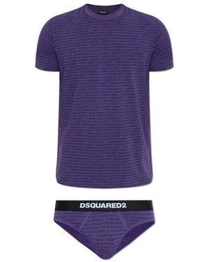 DSquared² Pajamas - Purple