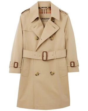 Burberry Trench Coats - Natural