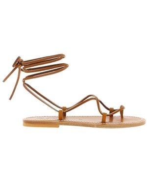 K. Jacques Bikini Sandale - Mettallic