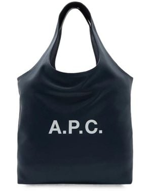 A.P.C. Shopping Bags - Blue