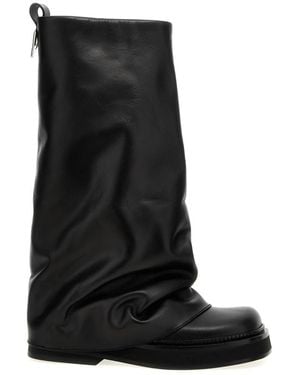 The Attico High Boots - Black