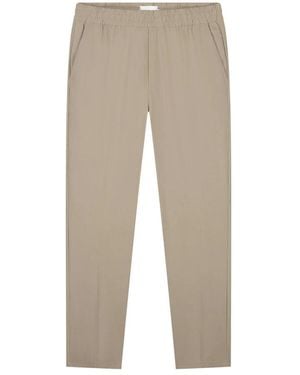 Pure Path Slim-Fit Trousers - Natural