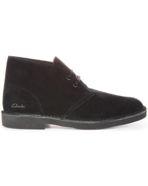 Clarks Lace-Up Boots - Black