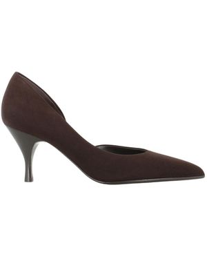 Sergio Levantesi Schoenen ,Bruin ,Leer Jada 67 Camoscio Décolleté