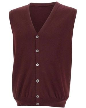 Gran Sasso Sleeveless Knitwear - Purple