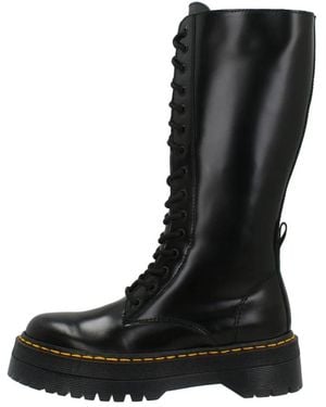Alpe Lace-Up Laarzen - Zwart