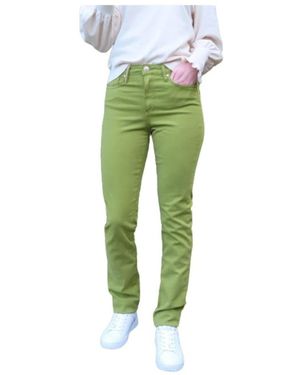 Islow Slim-Fit Trousers - Green