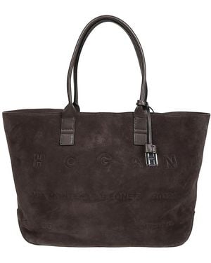 Hogan Tote Bags - Nero