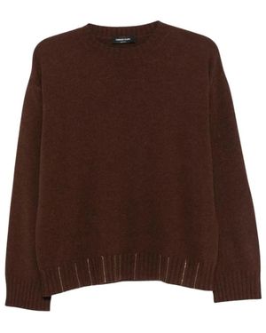 Fabiana Filippi Round-Neck Knitwear - Brown