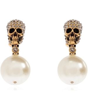 McQueen Earrings - Metallic