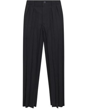 Issey Miyake Wide Trousers - Black