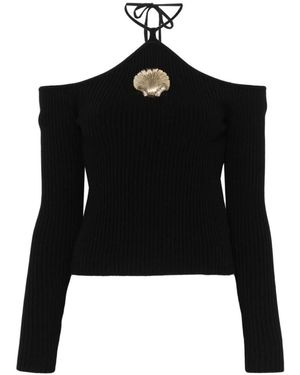 GIUSEPPE DI MORABITO Round-Neck Knitwear - Nero