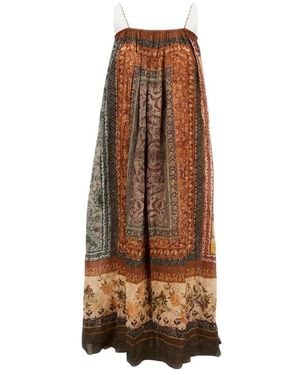 Into The East Maxi Dresses - Brown