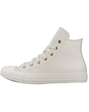 Converse Gouden All Star Sneakers - Wit