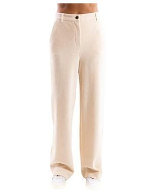 Marella Mlsastrale Wijde Broek - Naturel