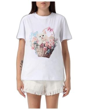MSGM T-Shirts - Blanco