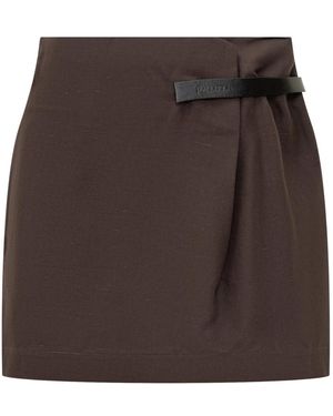 JW Anderson Short Skirts - Marrón