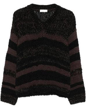 Roberto Collina V-Neck Knitwear - Nero