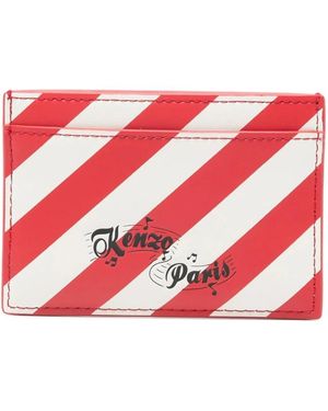 KENZO Winter Holidays Porte Carte - Rood