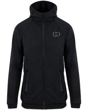 Gucci Schwarzer Polyamid Kapuzenpullover - Blau