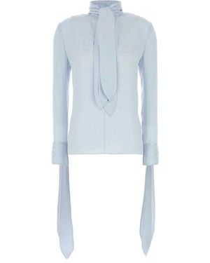 Givenchy Long Sleeve T-Shirts - Blue