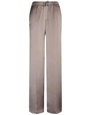 Herno Wide Pants - Brown