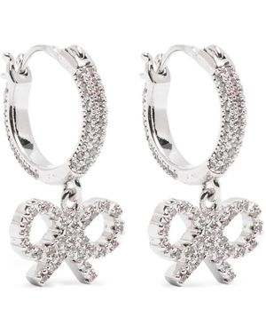 Self-Portrait Earrings - White