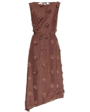 Samsøe & Samsøe Midi Dresses - Bruin