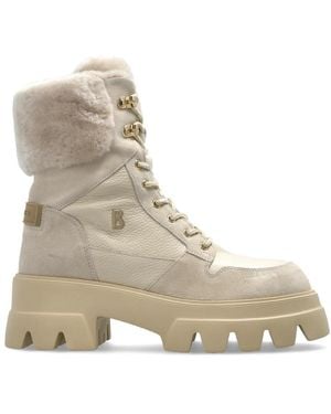 Bogner Lace-Up Boots - Naturel