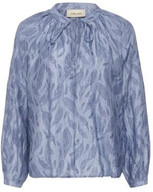 Cream Blouses &Amp; Hemden - Blauw