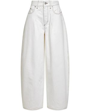 Jacquemus Loose-Fit Jeans - Blanco