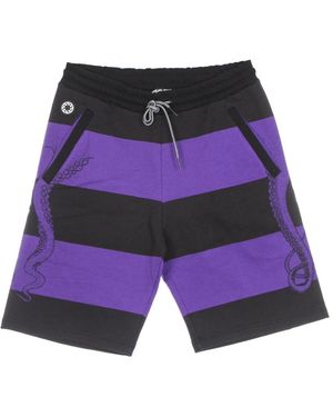 Octopus Casual Shorts - Viola