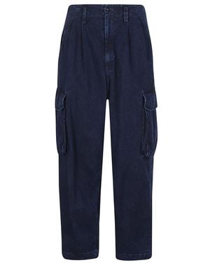 Yohji Yamamoto Straight Jeans - Azul