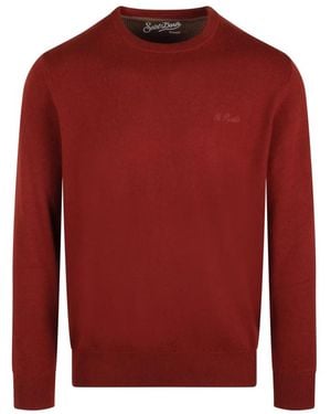 Mc2 Saint Barth Regent wollmischung crewneck pullover - Rot