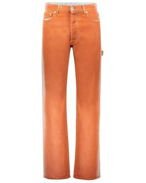 Heron Preston Straight Jeans - Arancione