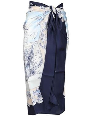Ferragamo Midi Skirts - Blue