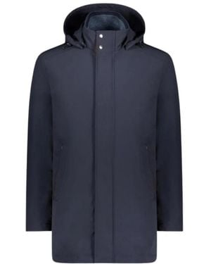 Paul & Shark Single-Breasted Coats - Azul