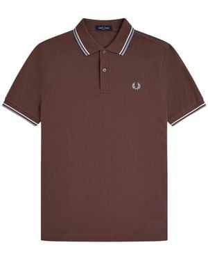 Fred Perry Tops ,Bruin ,Katoen M3600 Poloshirt