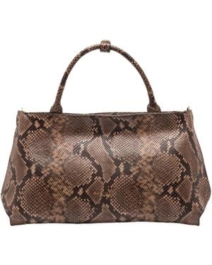 Gianni Chiarini Amal Media Schultertasche - Braun