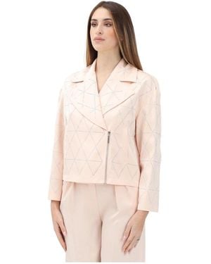 SIMONA CORSELLINI Light Jackets - Pink