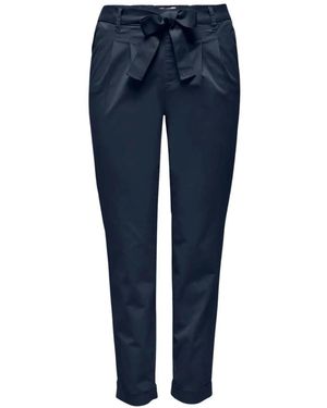 ONLY Onlrita Loose Belt Pant - Blauw