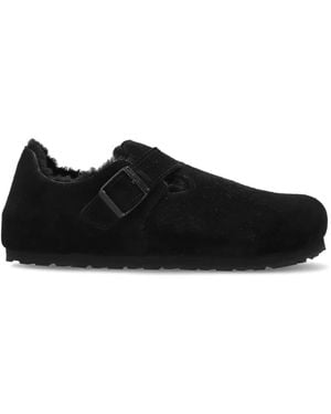 Birkenstock Flats - Negro