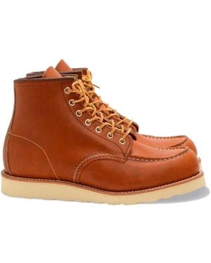 Red Wing Lace-Up Boots - Brown