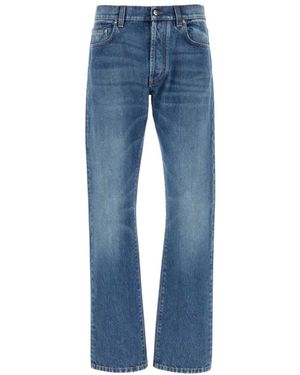 Versace Straight Fit Jeans - Blue