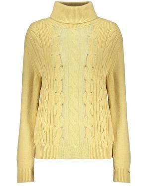 Herno High-Neck Sweater - Yellow