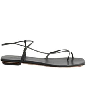 Soeur Flat Sandals - Negro
