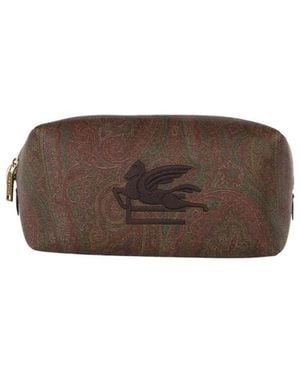 Etro Toilet Bags - Brown